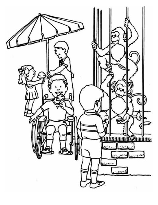 Carnival Coloring Page