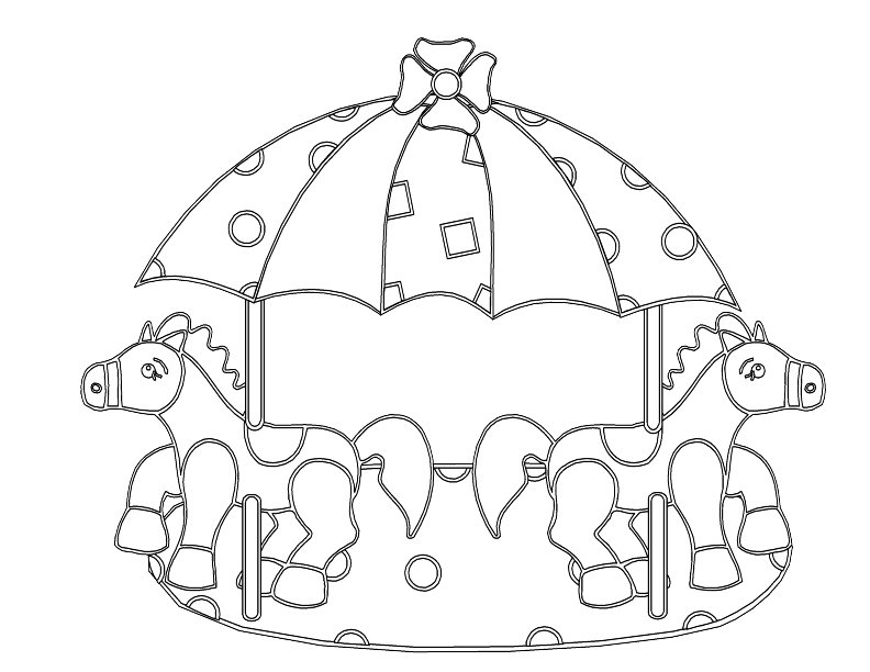 Carnival Coloring Page