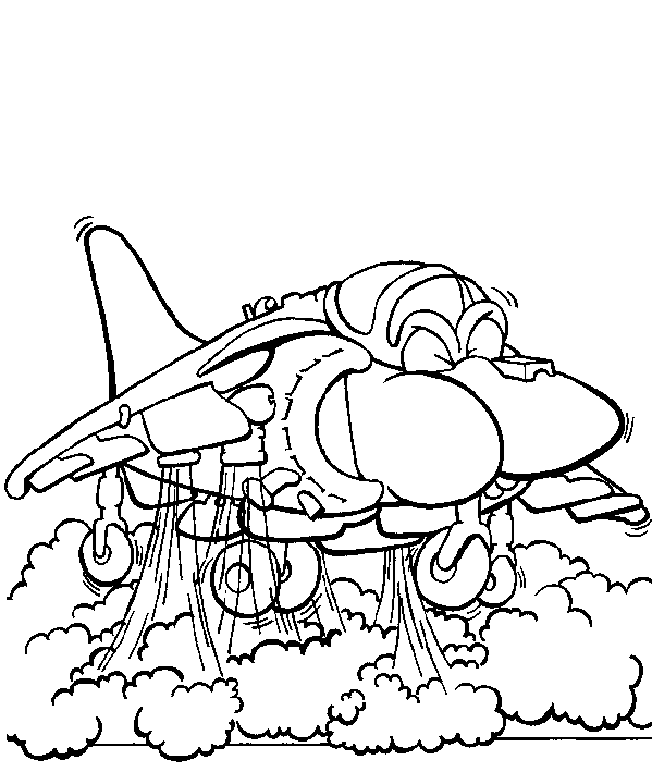 Safari Pictures Coloring Page