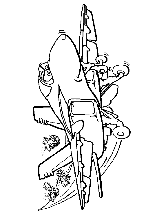 Safari Pictures Coloring Page