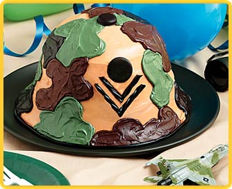 Army Theme Party Cake