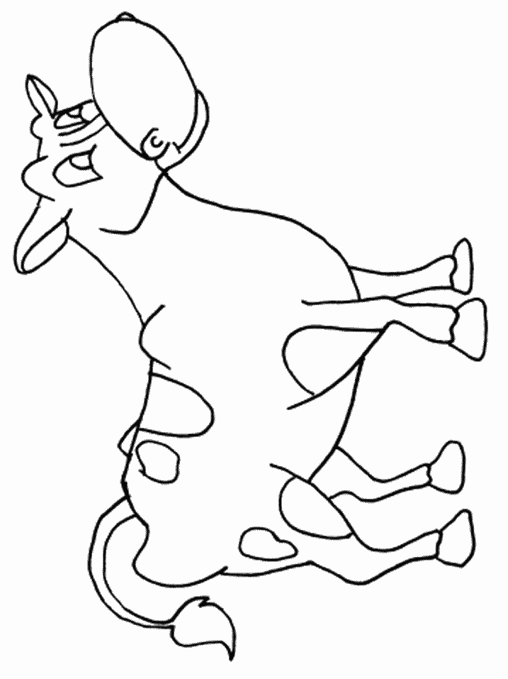 Barnyard Coloring Page