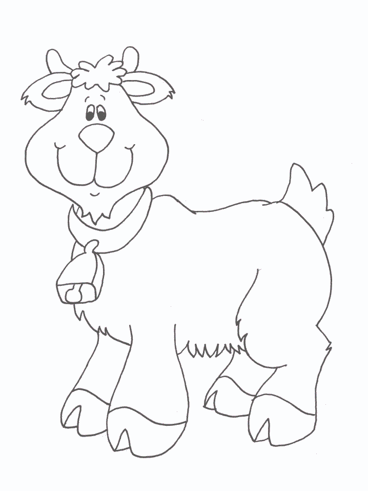 Barnyard Coloring Page