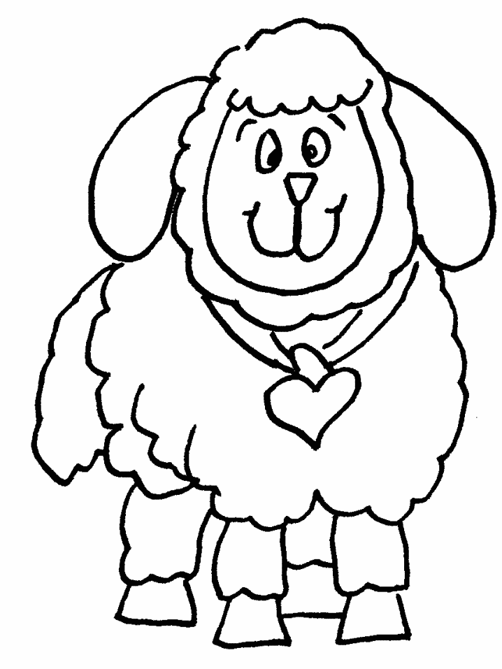 Barnyard Coloring Page