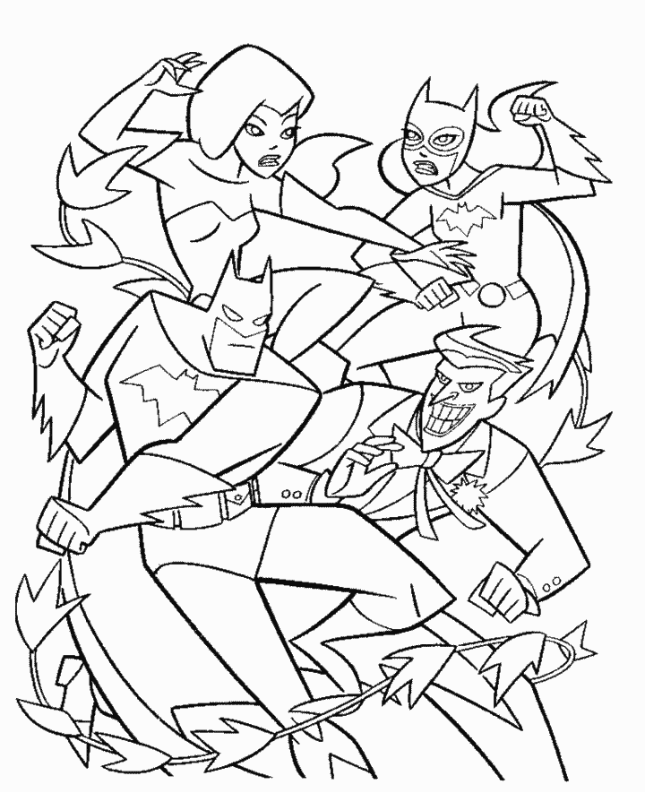 Batman Coloring Page