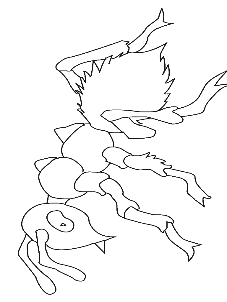 Bug Coloring Page