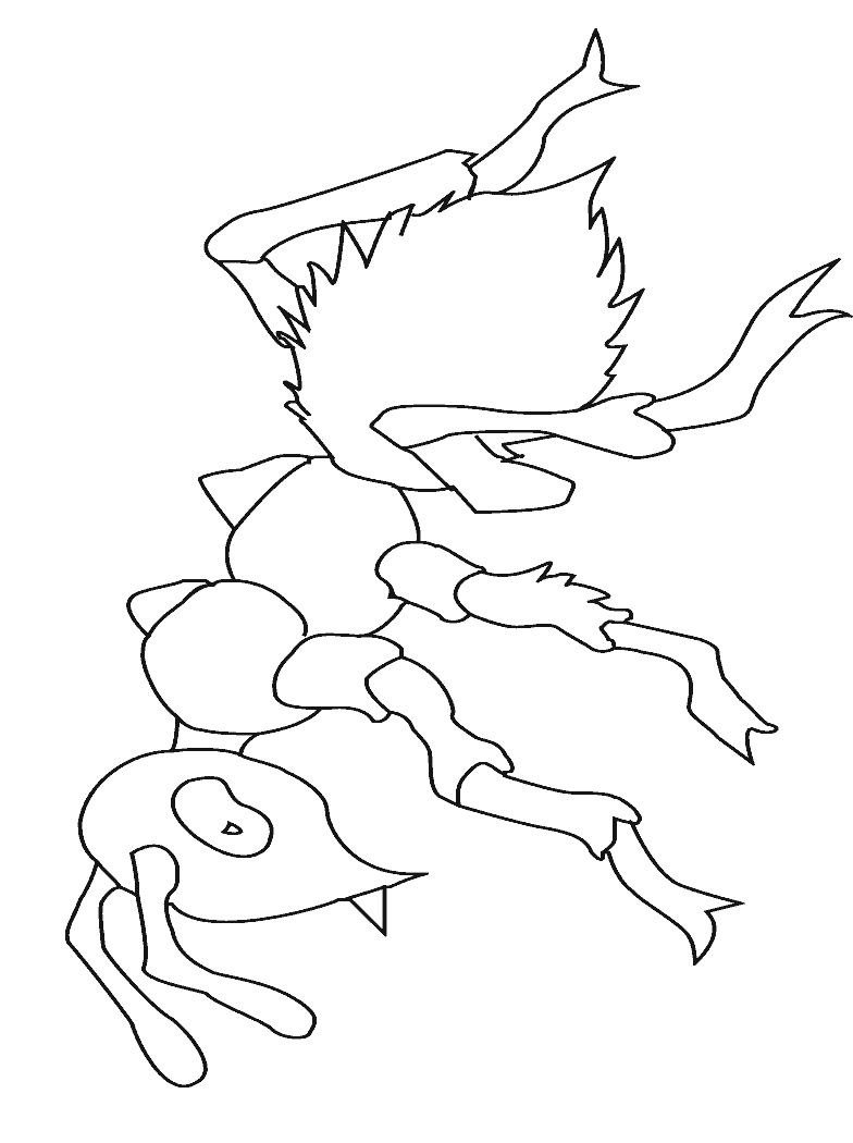 Bug Coloring Page