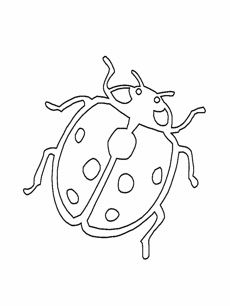 Bug Coloring Page