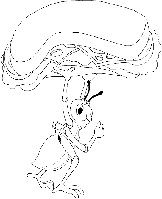 Bug Coloring Page