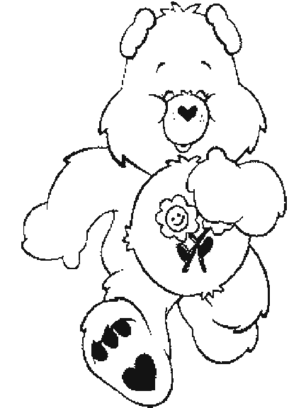 Care Bears Coloring Page