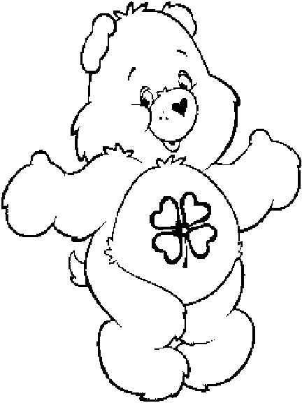 Care Bears Coloring Page