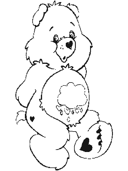 Care Bears Coloring Page