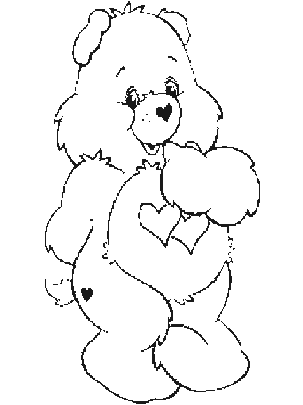 Care Bears Coloring Page