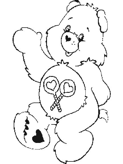 Care Bears Coloring Page