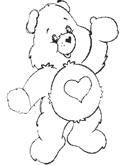 Care Bears Coloring Page