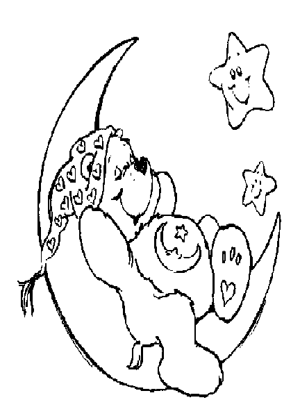 Care Bears Coloring Page