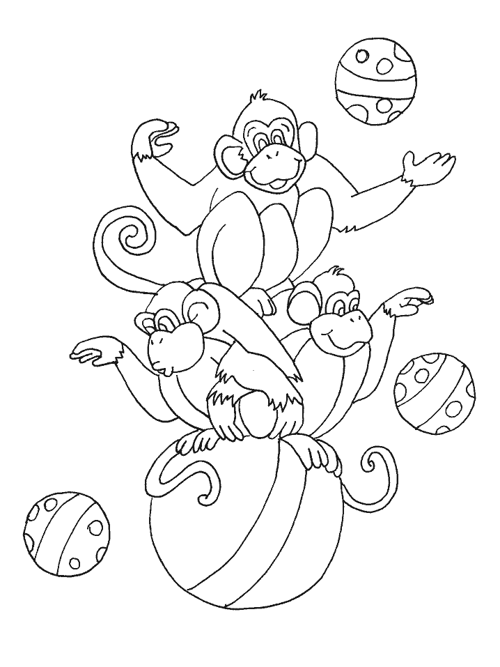 Carnival Coloring Page