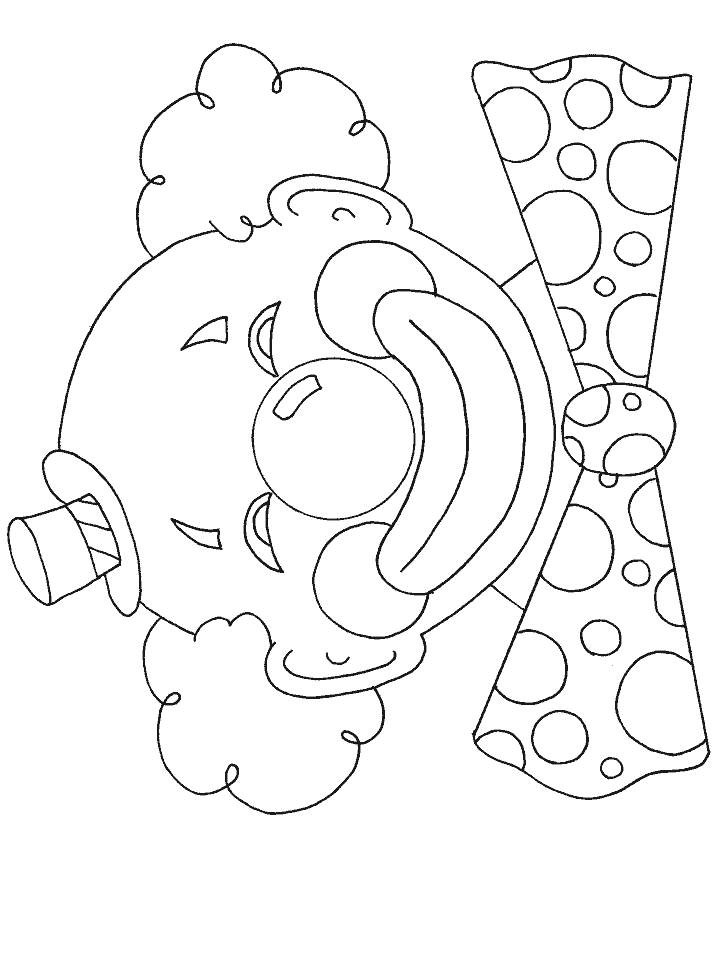 Carnival Coloring Page