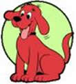 Clifford the Dog Clip Art