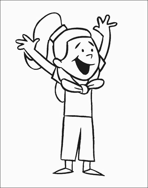 Clifford the Dog Coloring Page