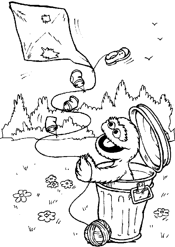 Elmo Coloring Page