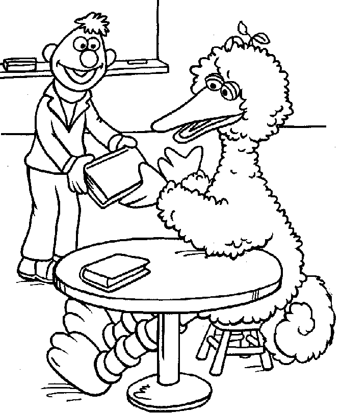 Elmo Coloring Page