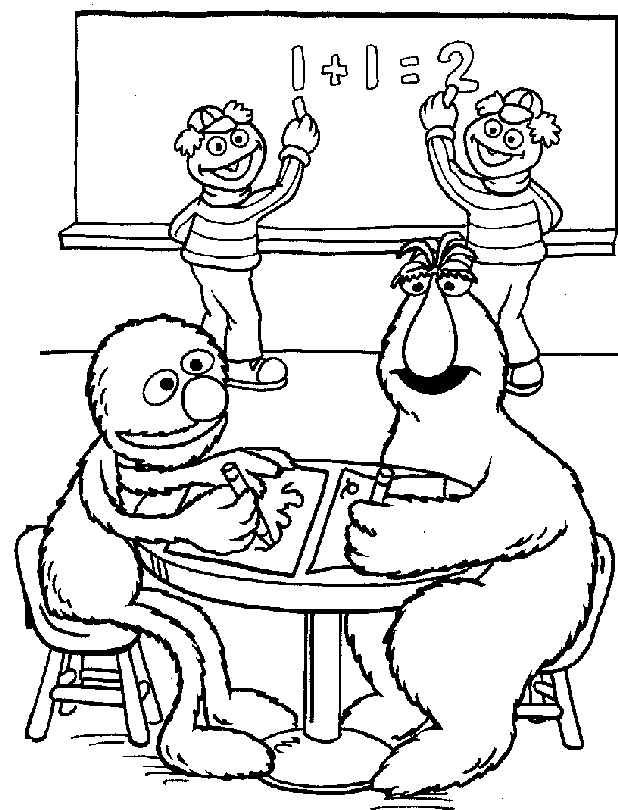 Elmo Coloring Page