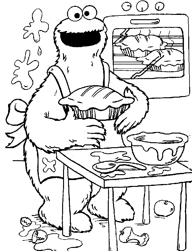 Elmo Coloring Page