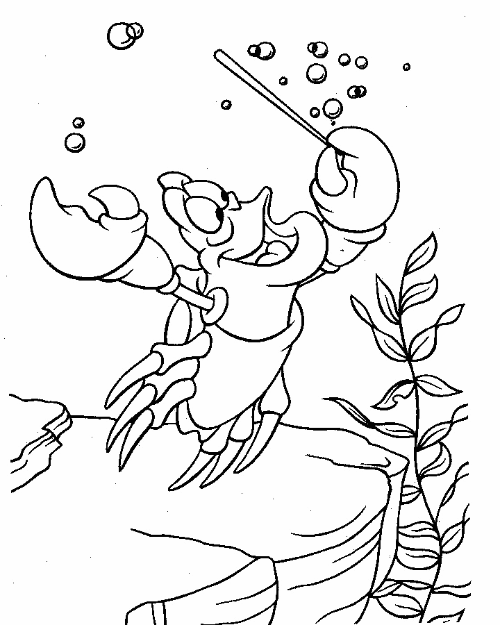 Mermaid Coloring Page