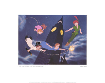 Peter Pan Pictures Poster