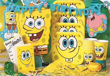 SpongeBob Birthday Party Idea Party Pack