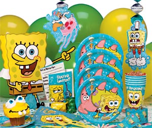 SpongeBob Birthday Party Idea Party Pack
