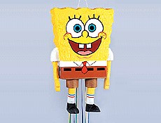 SpongeBob Birthday Party Idea Pinata