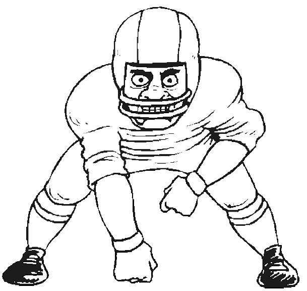 Sports Pictures Coloring Page