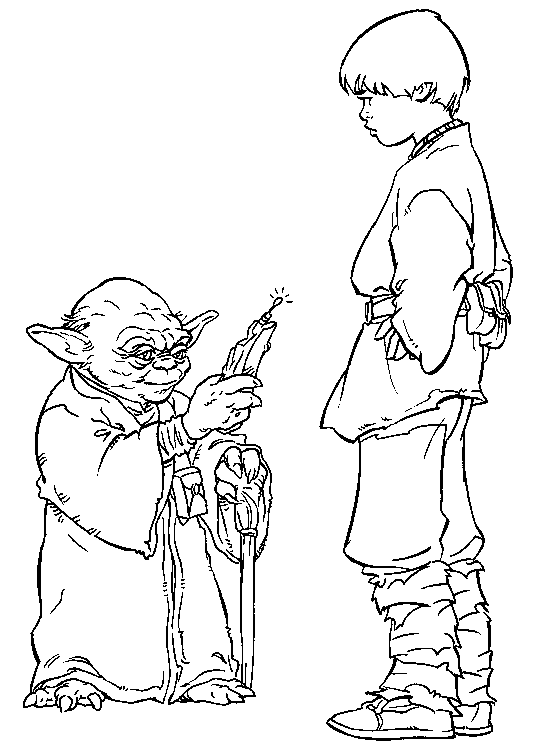 Star Wars Pictures Coloring Page