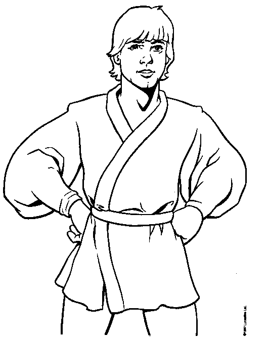 Star Wars Pictures Coloring Page