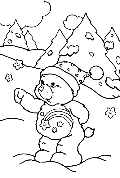 Care Bears Coloring Page